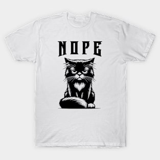 Bad mood cat T-Shirt